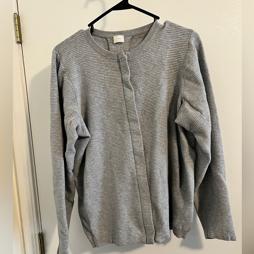 EUC RARE C.T. Plage Gray Cardigan